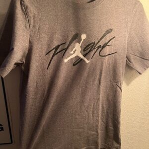 Jordan grey t shirt